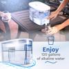 Alkaline Water Filter Pitcher OPTI Chill Refrigerator Filter Purification Water Unit Dispenser Naturally Enhances Alkalinity up to pH-9.0 Removes up to 99.99% of Harmful Contaminants and Free Radicals view 3