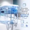 Alkaline Water Filter Pitcher OPTI Chill Refrigerator Filter Purification Water Unit Dispenser Naturally Enhances Alkalinity up to pH-9.0 Removes up to 99.99% of Harmful Contaminants and Free Radicals view 4