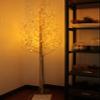 LAMPHOME 4FT 160 LED Golden Tree Light for Wedding Party Living Room Hotel Patio Lawn,Warm White view 2