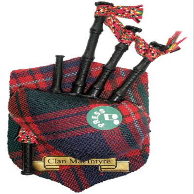 MacIntyre Clan Musical Bagpipe Fridge Magnet, Made in Scotland