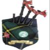 MacNeil Clan Musical Bagpipe Fridge Magnet, Made in Scotland view 1