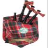 MacAlister Clan Musical Bagpipe Fridge Magnet, Made in Scotland view 1