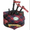 MacDonald Clan Musical Bagpipe Fridge Magnet, Made in Scotland view 1