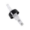 6 Pcs Bottle Pourer Plastic Measured Liquor Spirit Pourer Free Flow Wine Bottle Pour Spout Stopper Transparent (Transparent) view 2