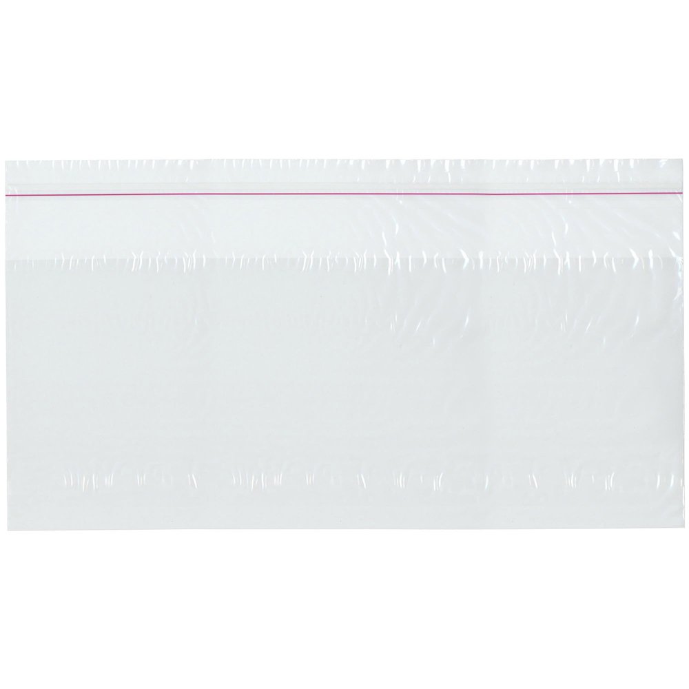 Plymor Polypropylene Resealable 1.25 Mil Clear 10" Sub Sandwich Bag, 14" x 7" (Case of 1000)