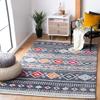 SAFAVIEH Area Rug 8x10 - Adirondack Collection - Large - Grey & Ivory, Boho Tribal Design, Non-Shedding & Easy Cleaning, Ideal for Living Room, Bedroom, Office, Dining Space (ADR277F) view 1