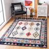 SAFAVIEH Area Rug 8x10 - Adirondack Collection - Large - Ivory & Grey, Boho Tribal Design, Non-Shedding & Easy Cleaning, Ideal for Living Room, Bedroom, Office, Dining Space (ADR270A) view 1