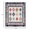 SAFAVIEH Area Rug 8x10 - Adirondack Collection - Large - Ivory & Grey, Boho Tribal Design, Non-Shedding & Easy Cleaning, Ideal for Living Room, Bedroom, Office, Dining Space (ADR270A) view 2