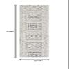 SAFAVIEH Aspen Collection Runner Rug - 2'3" x 9', Charcoal, Handmade Moroccan Boho Wool, Ideal for High Traffic Areas in Living Room, Bedroom (APN532H) view 2