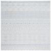 SAFAVIEH Area Rug 8x10 - Tulum Collection - Large - Ivory & Light Grey, Moroccan Boho Distressed Design, Non-Shedding & Easy to Clean, Ideal for Living Room, Bedroom, Dining Space (TUL229D) view 3