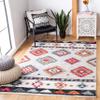 SAFAVIEH Area Rug 8x10 - Adirondack Collection - Large - Grey & Red, Boho Tribal Design, Non-Shedding & Easy Cleaning, Ideal for Living Room, Bedroom, Office, Dining Space (ADR245F) view 1