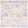 SAFAVIEH Area Rug 8x10 - Tulum Collection - Large - Ivory & Fuchsia, Moroccan Boho Distressed Design, Non-Shedding & Easy to Clean, Ideal for Living Room, Bedroom, Dining Space (TUL268E) view 3