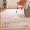 SAFAVIEH Area Rug 8x10 - Tulum Collection - Large - Ivory & Fuchsia, Moroccan Boho Distressed Design, Non-Shedding & Easy to Clean, Ideal for Living Room, Bedroom, Dining Space (TUL268E) view 4