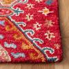 SAFAVIEH Aspen Collection Runner Rug - 2'3" x 9', Red & Gold, Handmade Moroccan Boho Wool, Ideal for High Traffic Areas in Living Room, Bedroom (APN529Q) view 4