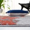 SAFAVIEH Area Rug 8x10 - Adirondack Collection - Large - Orange & Grey, Modern Abstract Design, Non-Shedding & Easy Cleaning, Ideal for Living Room, Bedroom, Office, Dining Space (ADR134P) view 4