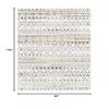 SAFAVIEH Area Rug 8x10 - Sedona Collection - Large - Ivory & Charcoal, Moroccan Boho Tribal Design, Non-Shedding & Easy Cleaning, Ideal for Living Room, Bedroom, Office, Dining Space (SED883B) view 2