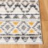 SAFAVIEH Area Rug 8x10 - Sedona Collection - Large - Ivory & Charcoal, Moroccan Boho Tribal Design, Non-Shedding & Easy Cleaning, Ideal for Living Room, Bedroom, Office, Dining Space (SED883B) view 4
