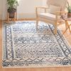 SAFAVIEH Area Rug 8x10 - Tulum Collection - Large - Ivory & Navy, Moroccan Boho Distressed Design, Non-Shedding & Easy to Clean, Ideal for Living Room, Bedroom, Dining Space (TUL268C) view 4