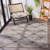 SAFAVIEH Washable Rug Outdoor Montage Collection - 3' x 5', Dark Grey & Grey, Non-Shedding & Easy to Clean, Ideal for Patio, Backyard, Mudroom (MTG341F) view 3