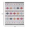 SAFAVIEH Area Rug 8x10 - Adirondack Collection - Large - Light Grey & Black, Boho Tribal Design, Non-Shedding & Easy Cleaning, Ideal for Living Room, Bedroom, Office, Dining Space (ADR279F) view 2