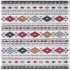 SAFAVIEH Area Rug 8x10 - Adirondack Collection - Large - Light Grey & Black, Boho Tribal Design, Non-Shedding & Easy Cleaning, Ideal for Living Room, Bedroom, Office, Dining Space (ADR279F) view 3