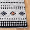 SAFAVIEH Area Rug 8x10 - Adirondack Collection - Large - Light Grey & Black, Boho Tribal Design, Non-Shedding & Easy Cleaning, Ideal for Living Room, Bedroom, Office, Dining Space (ADR279F) view 4