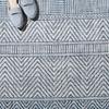 SAFAVIEH Craft Collection Area Rug - 6'7" Square, Gold & Grey, Modern Abstract Design, Non-Shedding & Easy Care, Ideal for High Traffic Areas in Living Room, Bedroom (CFT843D) view 4
