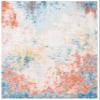 SAFAVIEH Area Rug 8x10 - Tulum Collection - Large - Ivory & Pink, Modern Abstract Design, Non-Shedding & Easy to Clean, Ideal for Living Room, Bedroom, Dining Space (TUL207A) view 3