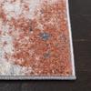 SAFAVIEH Area Rug 8x10 - Tulum Collection - Large - Ivory & Pink, Modern Abstract Design, Non-Shedding & Easy to Clean, Ideal for Living Room, Bedroom, Dining Space (TUL207A) view 4
