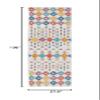 SAFAVIEH Aspen Collection Runner Rug - 2'3" x 9', Light Grey & Blue, Handmade Moroccan Boho Wool, Ideal for High Traffic Areas in Living Room, Bedroom (APN531F) view 2