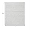 SAFAVIEH Area Rug 8x10 - Tulum Collection - Large - Light Grey & Ivory, Moroccan Boho Distressed Design, Non-Shedding & Easy to Clean, Ideal for Living Room, Bedroom, Dining Space (TUL267F) view 2