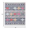 SAFAVIEH Area Rug 8x10 - Adirondack Collection - Large - Grey & Beige, Moroccan Boho Design, Non-Shedding & Easy Cleaning, Ideal for Living Room, Bedroom, Office, Dining Space (ADR221F) view 2