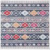 SAFAVIEH Area Rug 8x10 - Adirondack Collection - Large - Grey & Beige, Moroccan Boho Design, Non-Shedding & Easy Cleaning, Ideal for Living Room, Bedroom, Office, Dining Space (ADR221F) view 3