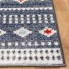 SAFAVIEH Area Rug 8x10 - Adirondack Collection - Large - Grey & Beige, Moroccan Boho Design, Non-Shedding & Easy Cleaning, Ideal for Living Room, Bedroom, Office, Dining Space (ADR221F) view 4