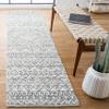 SAFAVIEH Aspen Collection Runner Rug - 2'3" x 9', Ivory & Black, Handmade Boho Wool, Ideal for High Traffic Areas in Living Room, Bedroom (APN821A) view 1