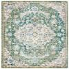 SAFAVIEH Area Rug 8x10 - Madison Collection - Large - Green & Turquoise, Boho Chic Medallion Distressed Design, Non-Shedding & Easy Cleaning, Ideal for Living Room, Bedroom, Dining Space (MAD447Y) view 3