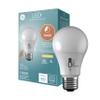 GE LED+ Timer A19 LED Light Bulbs, Built-in Automatic Indoor Timer Light, 8W, Soft White (1 Pack) view 1