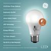 GE LED+ Timer A19 LED Light Bulbs, Built-in Automatic Indoor Timer Light, 8W, Soft White (1 Pack) view 2