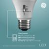 GE LED+ Timer A19 LED Light Bulbs, Built-in Automatic Indoor Timer Light, 8W, Soft White (1 Pack) view 3
