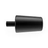 FixtureDisplays Black Beer Tap Handle Ferrule Hardware M6 to 3/8" - 16 Thread 1.1" Connector 15135-BLACK-FBA view 1