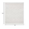 SAFAVIEH Area Rug 8x10 - Tulum Collection - Large - Ivory & Light Grey, Moroccan Boho Distressed Design, Non-Shedding & Easy to Clean, Ideal for Living Room, Bedroom, Dining Space (TUL267B) view 2