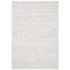 SAFAVIEH Area Rug 8x10 - Tulum Collection - Large - Ivory & Light Grey, Moroccan Boho Distressed Design, Non-Shedding & Easy to Clean, Ideal for Living Room, Bedroom, Dining Space (TUL267B) view 3