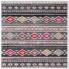 SAFAVIEH Area Rug 8x10 - Adirondack Collection - Large - Grey & Ivory, Boho Tribal Design, Non-Shedding & Easy Cleaning, Ideal for Living Room, Bedroom, Office, Dining Space (ADR276G) view 3