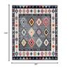 SAFAVIEH Area Rug 8x10 - Adirondack Collection - Large - Grey & Ivory, Boho Tribal Design, Non-Shedding & Easy Cleaning, Ideal for Living Room, Bedroom, Office, Dining Space (ADR270F) view 2