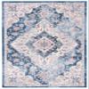 SAFAVIEH Area Rug 8x10 - Phoenix Collection - Large - Ivory & Blue, Boho Chic Oriental Medallion Design, Non-Shedding & Easy Cleaning, Ideal for Living Room, Bedroom, Office, Dining Space (PHX293B) view 3