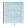 SAFAVIEH Area Rug 8x10 - Tulum Collection - Large - Turquoise & Ivory, Moroccan Boho Distressed Design, Non-Shedding & Easy to Clean, Ideal for Living Room, Bedroom, Dining Space (TUL268K) view 2