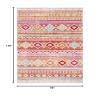 SAFAVIEH Area Rug 8x10 - Adirondack Collection - Large - Rust & Ivory, Boho Tribal Design, Non-Shedding & Easy Cleaning, Ideal for Living Room, Bedroom, Office, Dining Space (ADR276P) view 2