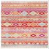 SAFAVIEH Area Rug 8x10 - Adirondack Collection - Large - Rust & Ivory, Boho Tribal Design, Non-Shedding & Easy Cleaning, Ideal for Living Room, Bedroom, Office, Dining Space (ADR276P) view 3