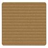 Carpets for Kids 24754 KIDSoft Subtle Stripes Solid Decorative Kids Teen Room Rug 4ft x 6ft Rectangle Brown view 1