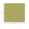 Carpets for Kids 35754 KIDSoft Subtle Stripes Tonal Solid Rug 4ft x 6ft Rectangle Green view 2